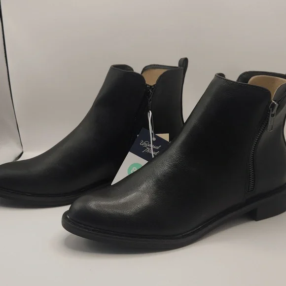Universal Thread Women's Black Brenna Memory Foam Boots Size 8.5 NWT - Picture 3 of 10